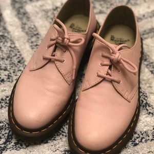 Dr. Martens 1461 pastel pink shoes